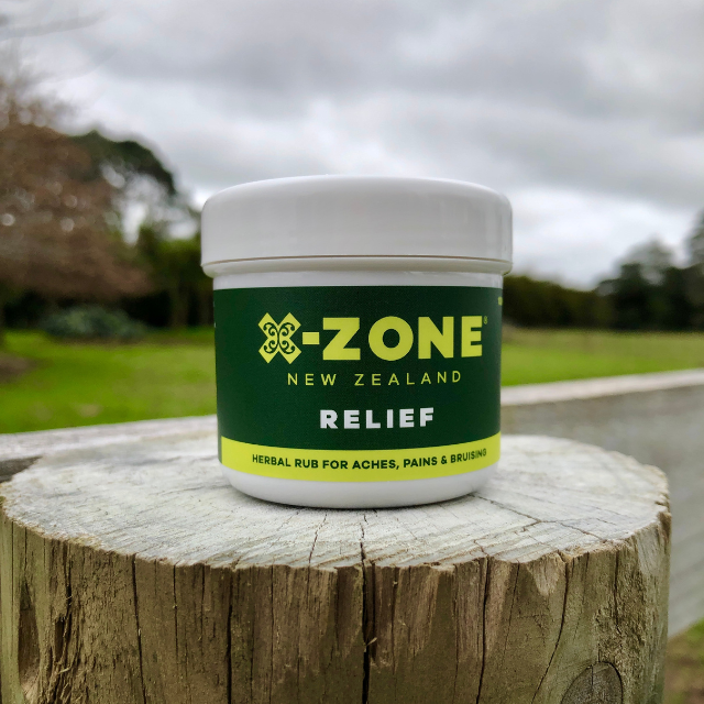 X-ZONE RELIEF RUB - for Family Bumps and Bruises