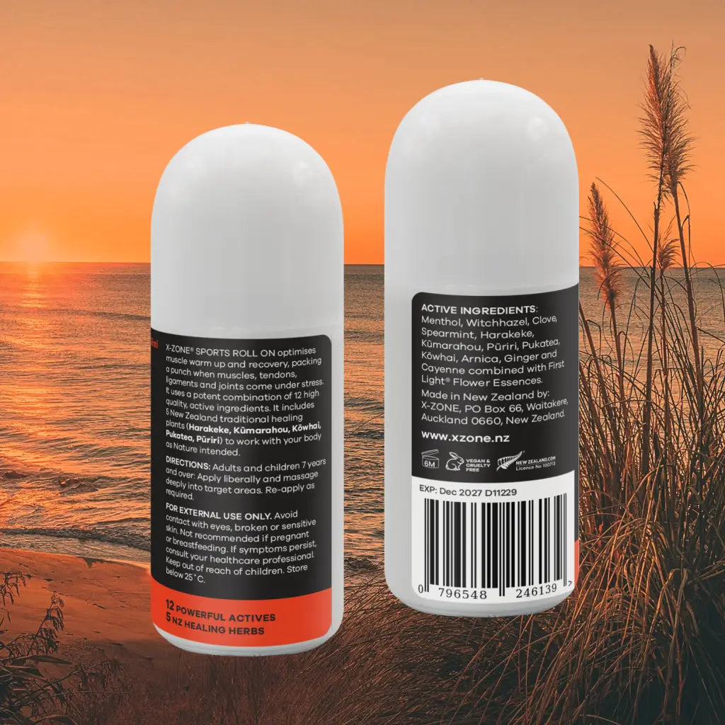 X-ZONE SPORTS ROLL-ON - Muscle Roll On for Athletes 55ml