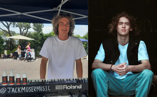 X-ZONE Ambassador: Jack Moser - musician pianist songwriter.