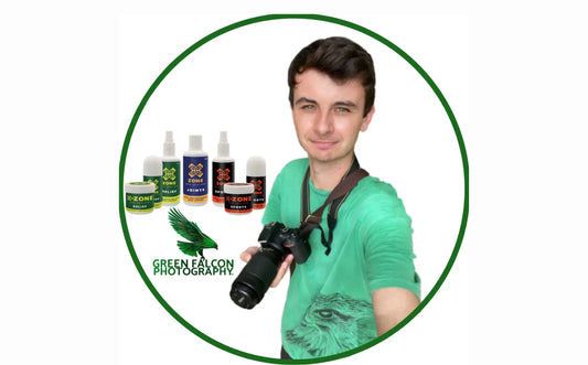 X-ZONE Ambassador: Robbie Love (aka Green Falcon)