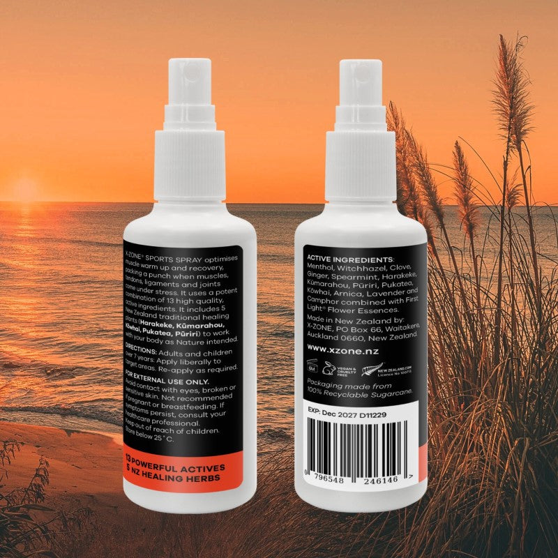 X-ZONE SPORTS SPRAY - Muscle Spray for Athletes 100ml