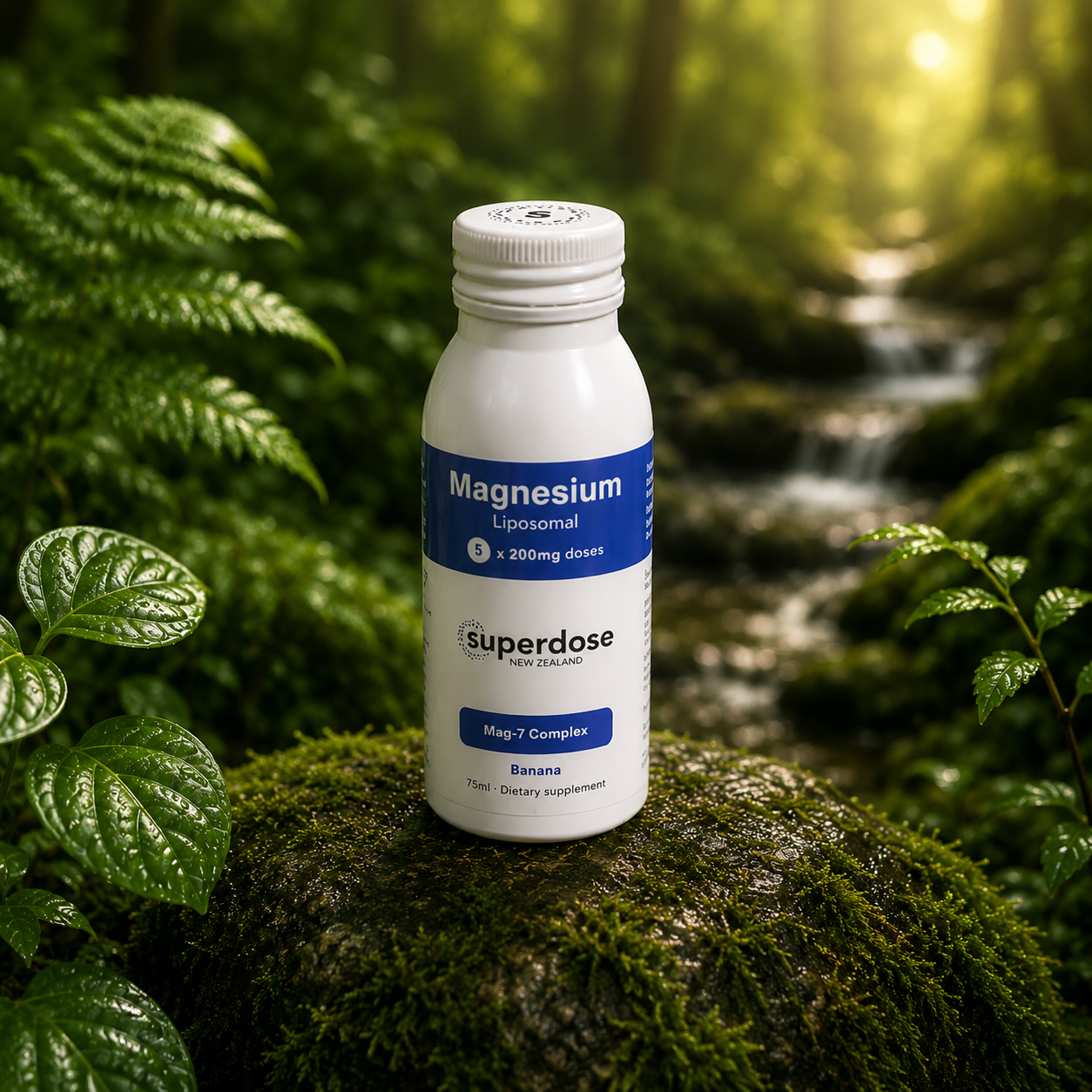Superdose Magnesium Liposomal Magnesium Mag-7 Complex 200mg