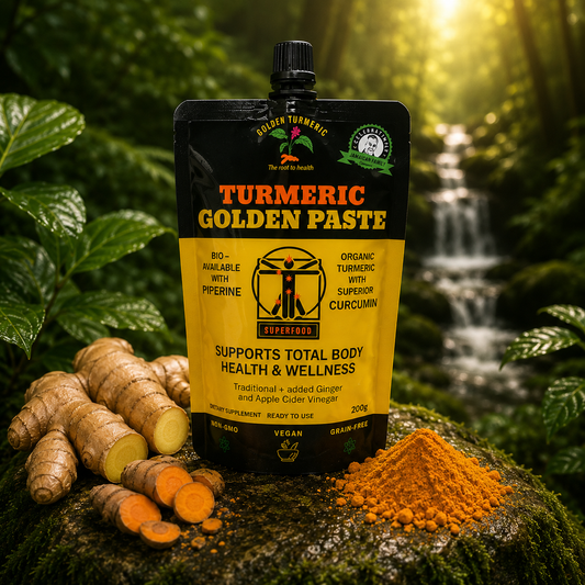 TURMERIC GOLDEN PASTE - Turmeric Supplement 200g