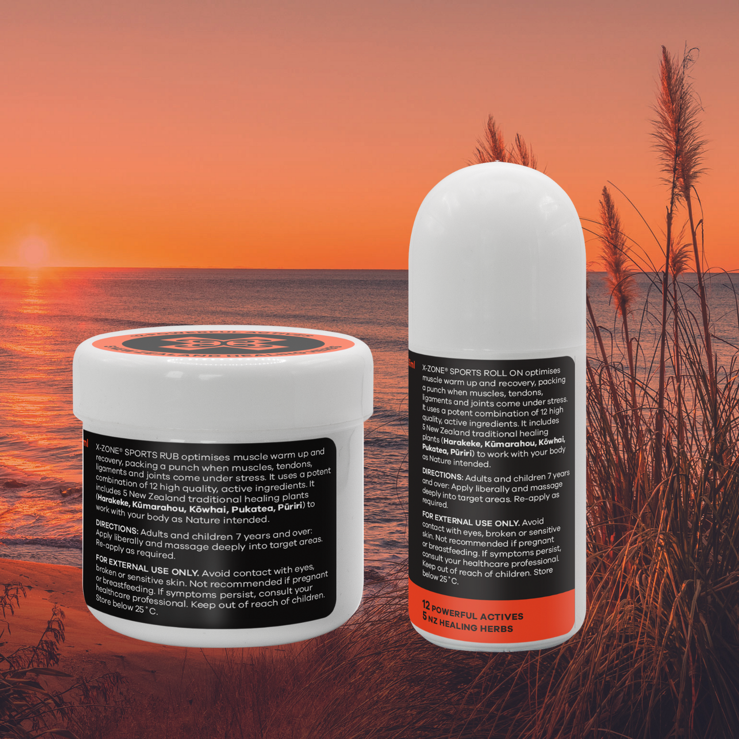 PERFORMANCE PACK - X-ZONE Sports RUB and ROLL-ON Discount
