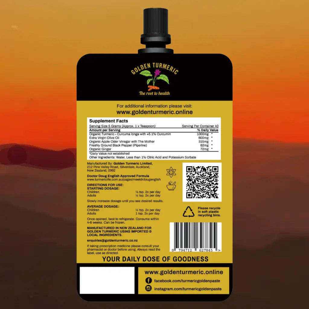 SPECIAL OFFER: TURMERIC GOLDEN PASTE & X-ZONE JOINTS RUB