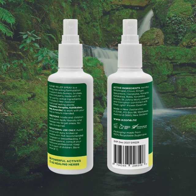 X-ZONE RELIEF SPRAY - for Muscle Tension 100ml - Spray