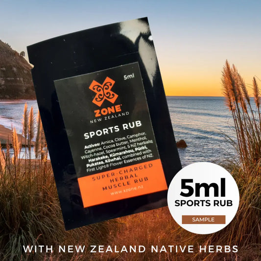 X-ZONE SPORTS RUB - 5ml Sample - Sachet