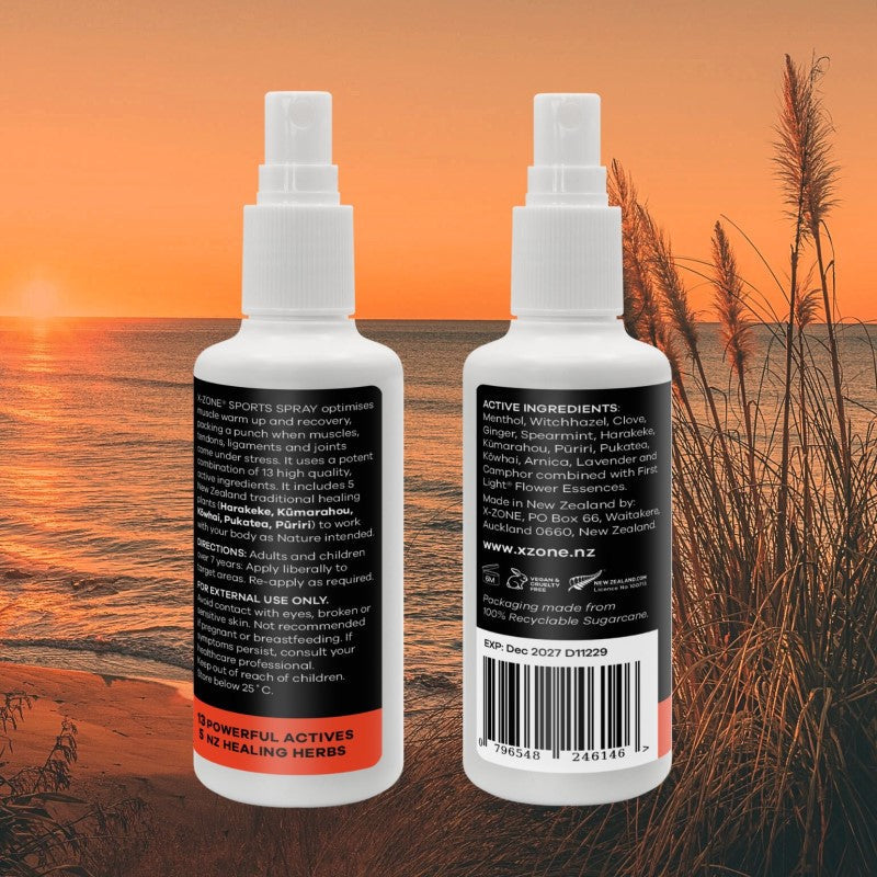 X-ZONE SPORTS SPRAY - Muscle Spray for Athletes 100ml